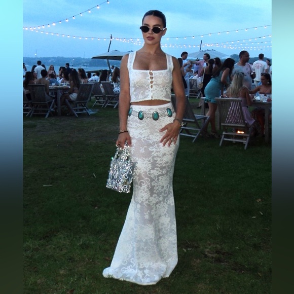 MAJORELLE Narcisa Set in White - Picture 4 of 5